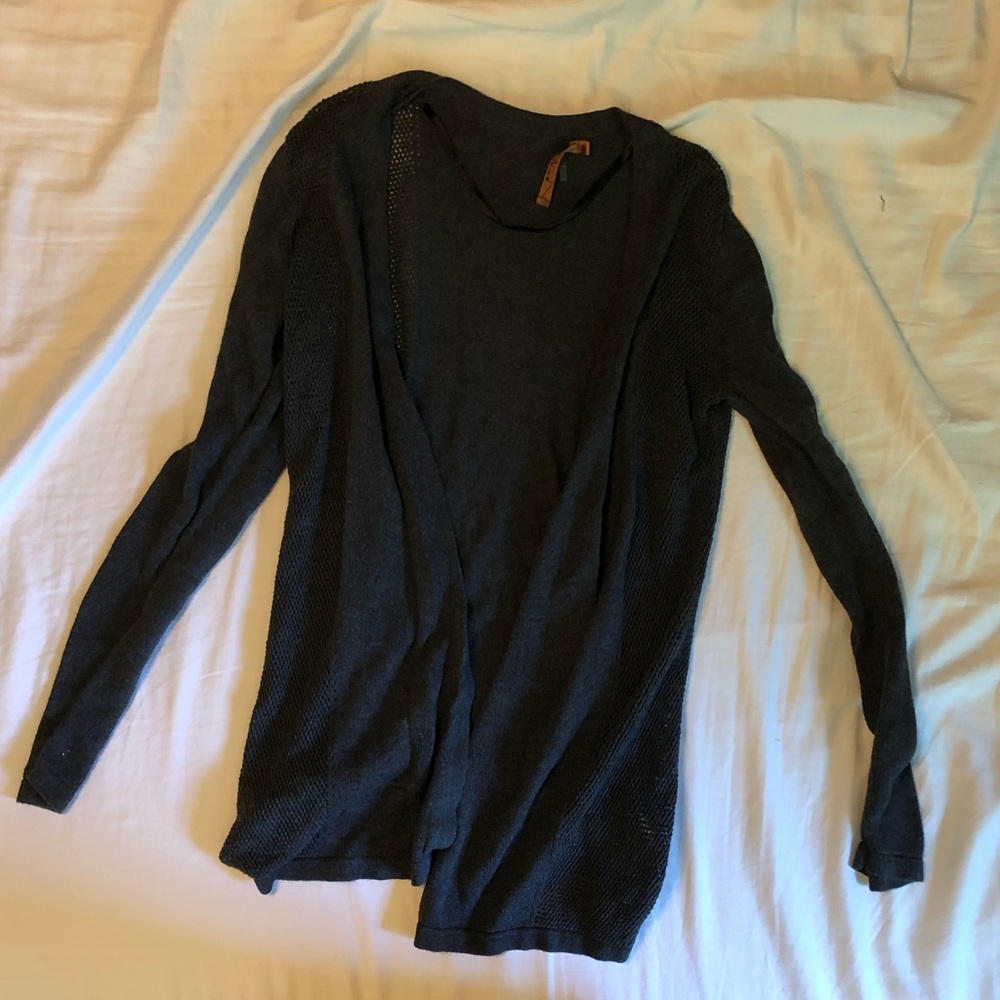 Dark grey cardigan